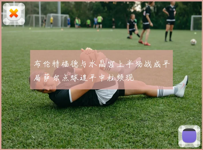 布伦特福德与水晶宫上半场战成平局萨尔点球追平中柱频现